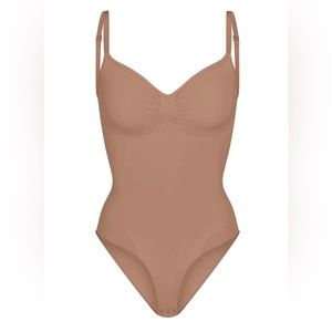 SKIMS Seamless Sculpt Brief Bodysuit S/M Sienna
